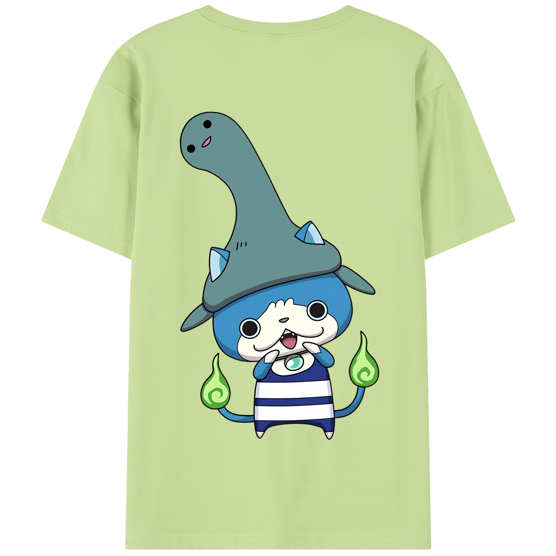 （画像用） 妖怪ウォッチ Yo-kai Watch 綿100％半袖Tシャツ（背面プリント）